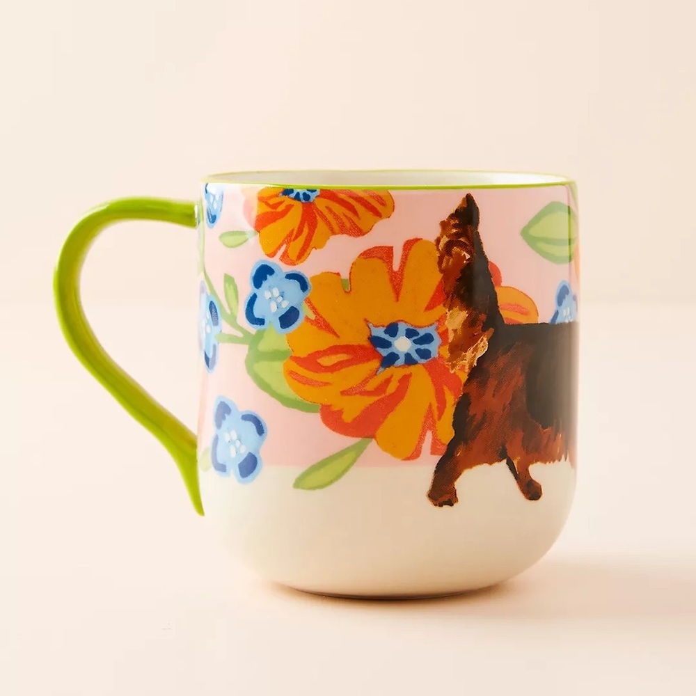 Anthropologie-Jay McClellan Studio Bone Appetit Mug- KONA & WHALES - Picture 3 of 6